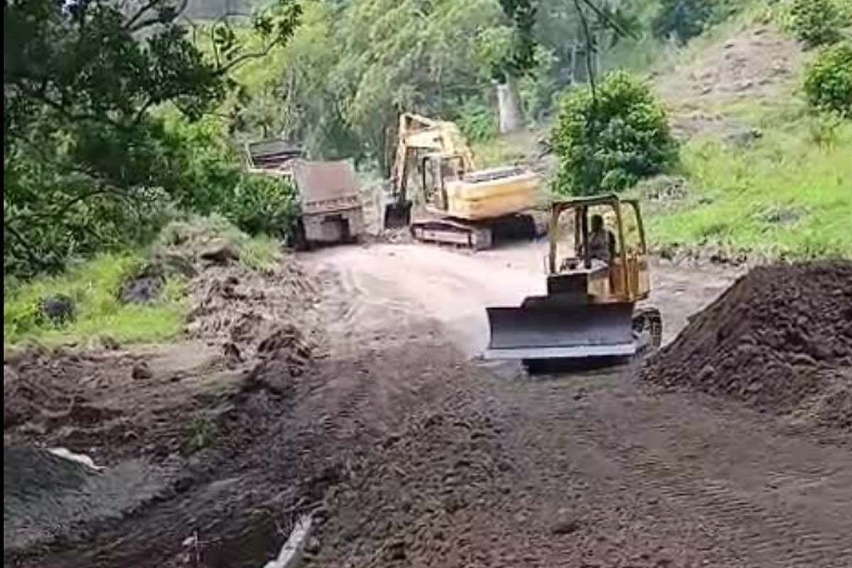 Actual 2026 internal road construction